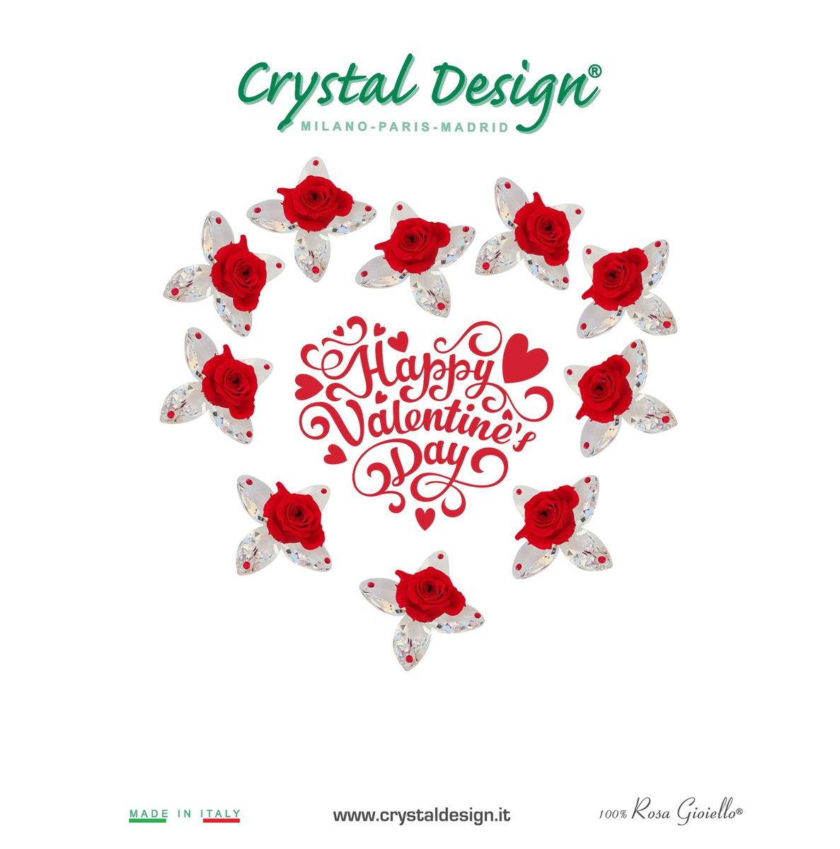 crystaldesignIT's tweet photo. 14 Febbraio 2024 😍
San Valentino tutti i giorni... San Valentino 2024!🌹💕
#CrystalDesign #rosaeterna #rosastabilizzata #rosagioiello #sanvalentinesday #giftideas https://t.co/5TcbezqIEL