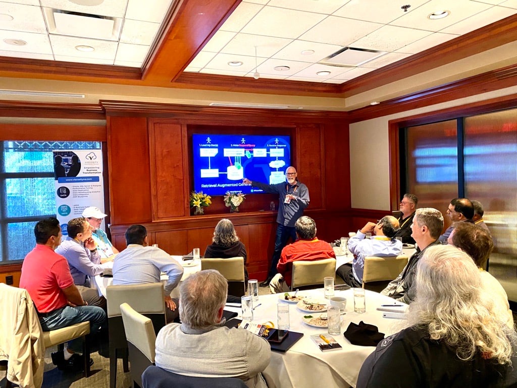 ViscosityNA's tweet image. Fantastic day at the Oracle Database Tech Day Tour in Tampa with the Suncoast Oracle User Group! 🚀 Thanks to our amazing presenters, engaging attendees, & special guests from #Oracle. We explored #OracleDatabase23c, #MySQLHeatwave, & more.
#ViscosityNA #OraPub