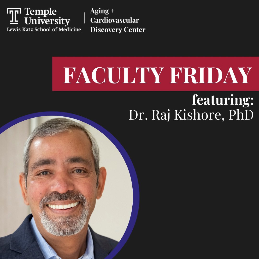 Introducing Faculty Friday! First up, we have the one and only Dr. Raj Kishore!

Head over to our instagram (acdc_temple) to learn all about Dr. Kishore.

instagram.com/p/C2AR2OhA2nv/…