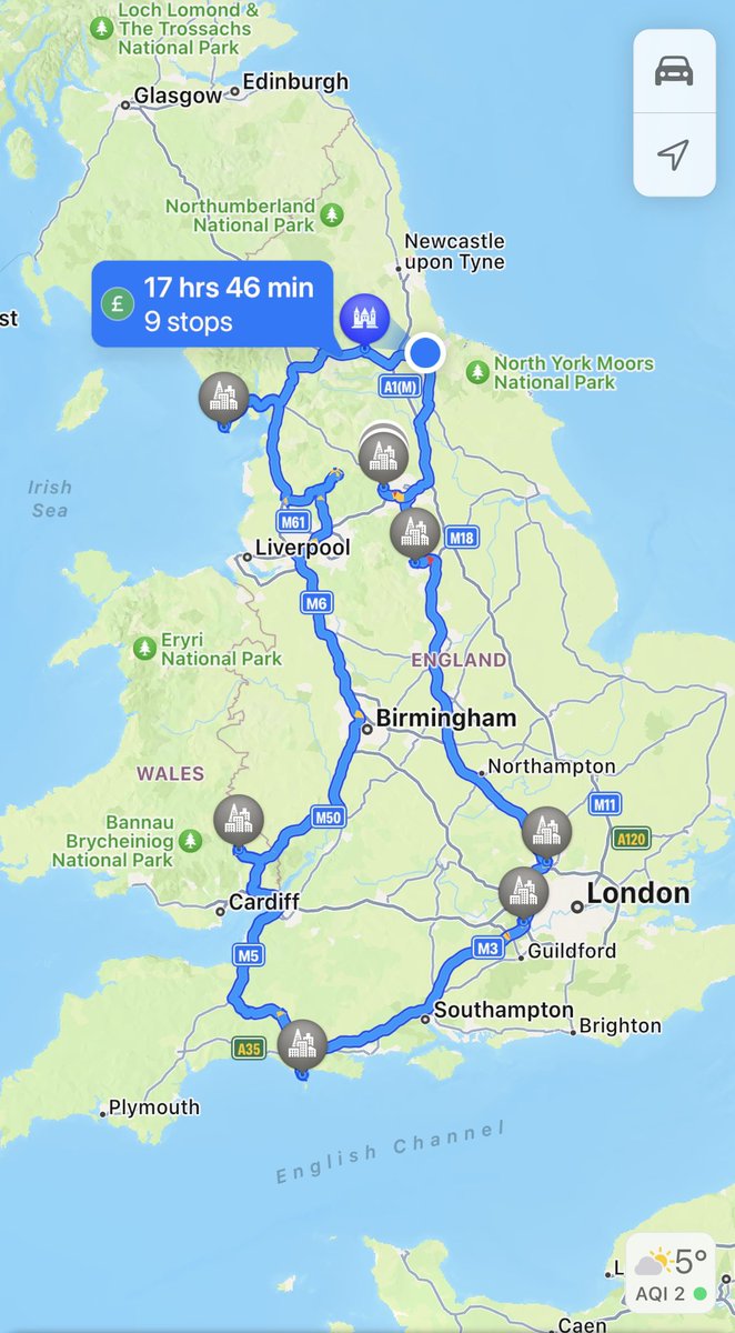 dronecamltd's tweet photo. What a week! Nice that all my jobs have aligned nicely to make what I though would be a circular route, however, it had made a somewhat questionable shape. Have a great weekend! 
#dronecamsolutions #droneservices https://t.co/uRm4FjaINW
