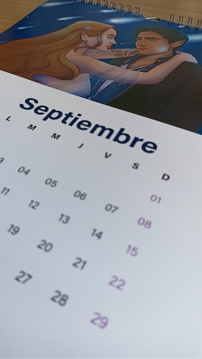 Corintia13x's tweet photo. El calendario Feysand ha quedado chulísimo por favor que alegría 🥹✨🌌🌜🌟 https://t.co/fr9NVst0OM
