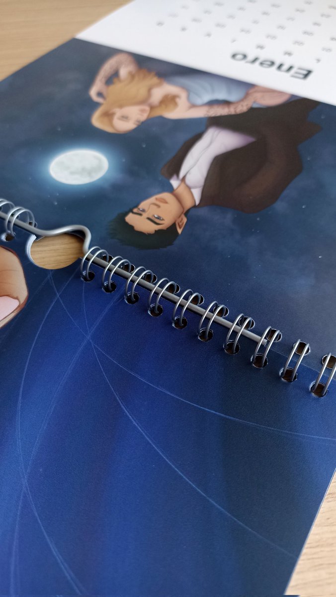 El calendario Feysand ha quedado chulísimo por favor que alegría 🥹✨🌌🌜🌟