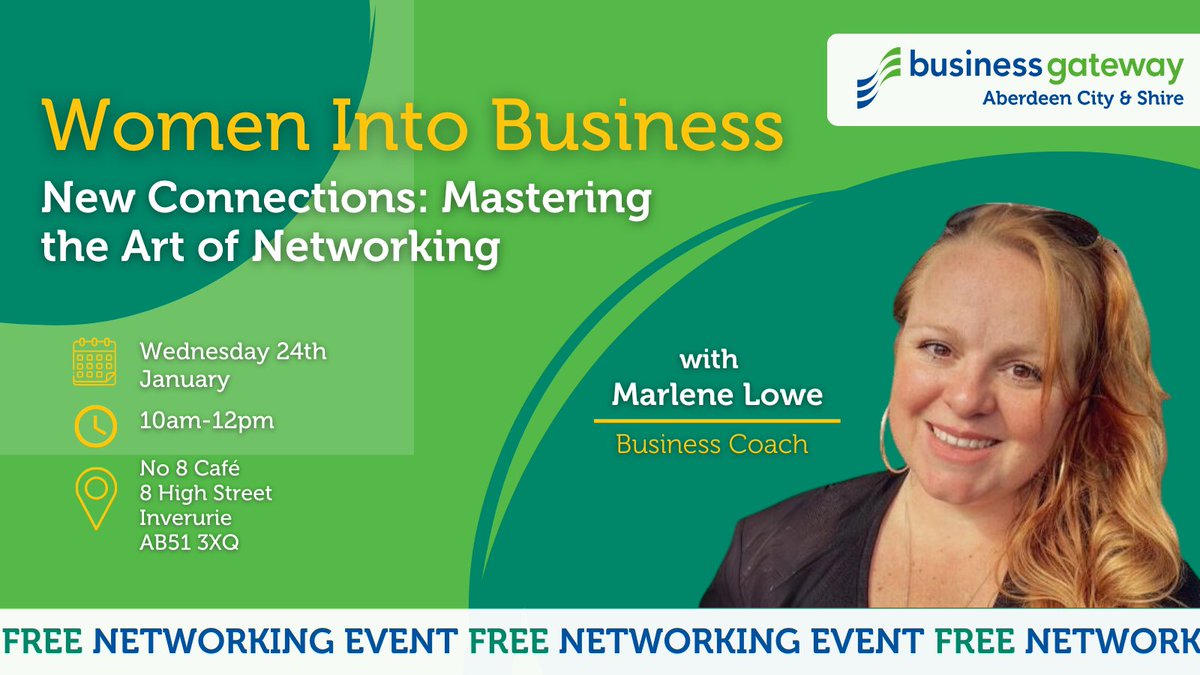 💚Join us at our first Women in Business event of 2024, where we'll be focusing on networking! Business Coach Marlene Lowe will be on hand to show you how to surround yourself with the right people & improve your networking journey. Click to book ➡️ ow.ly/SL2W50QqoOG