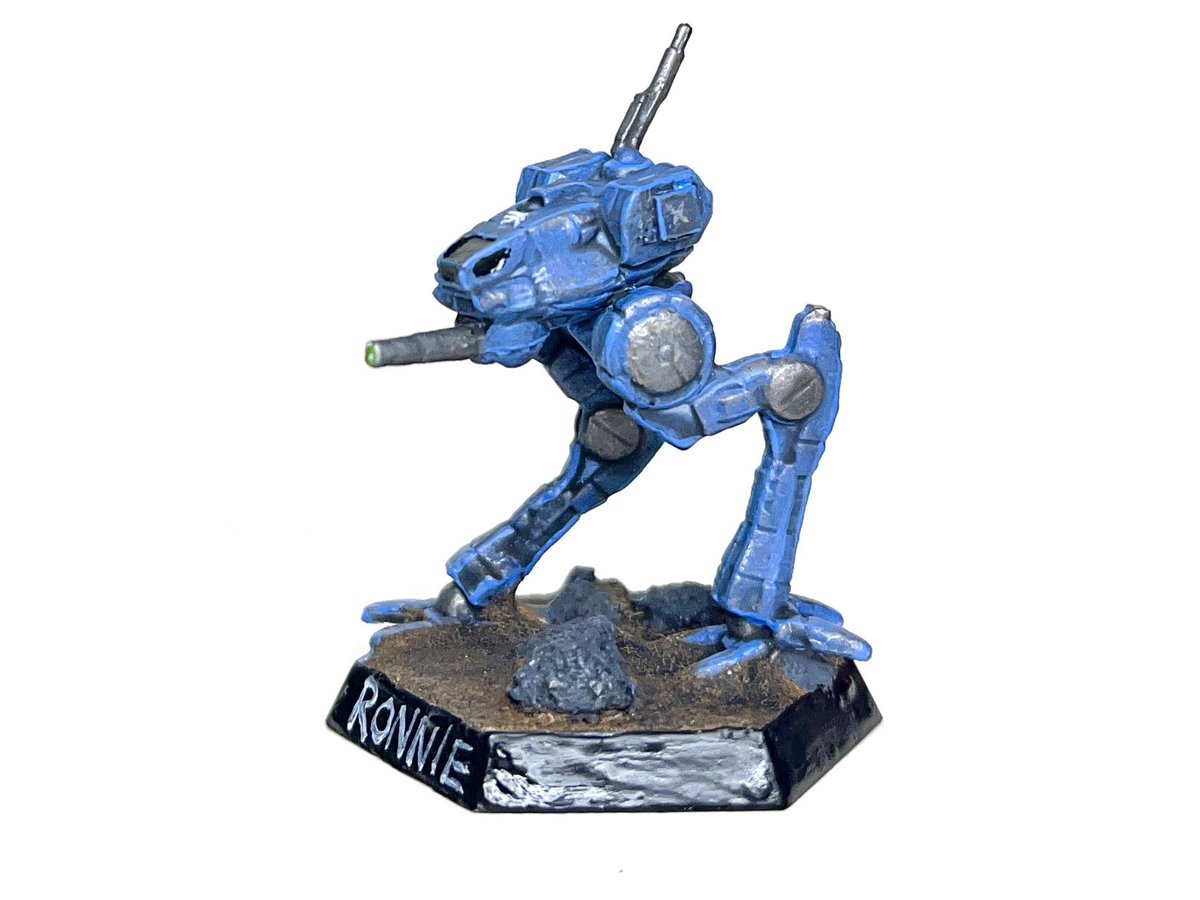 blundertross's tweet photo. Gotta go fast!

Ronnie Bowman’s insanely customised Locust (the Go-cust) loses the arms and MG ammo, dropping weight and increasing speed by 25%! She’s a top contender for Best Girl in my #Battletech fic, So Much for Second Chances 😉

#miniaturepainting #SMfSC https://t.co/FSbq1PYKqp