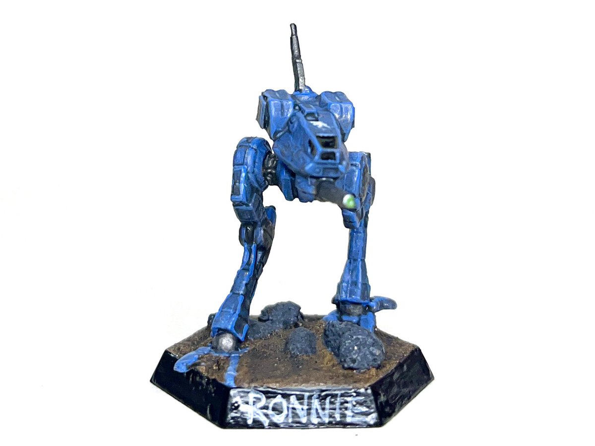blundertross's tweet photo. Gotta go fast!

Ronnie Bowman’s insanely customised Locust (the Go-cust) loses the arms and MG ammo, dropping weight and increasing speed by 25%! She’s a top contender for Best Girl in my #Battletech fic, So Much for Second Chances 😉

#miniaturepainting #SMfSC https://t.co/FSbq1PYKqp