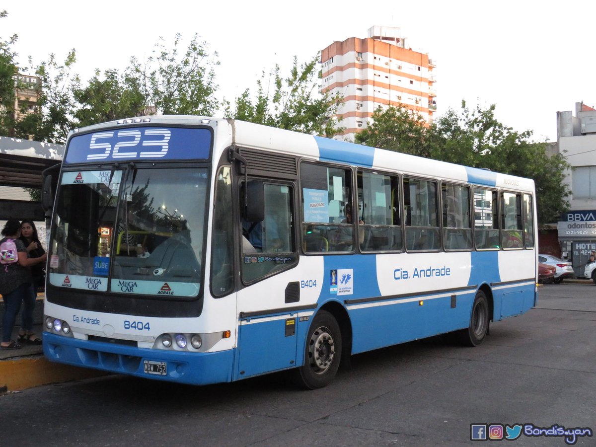 BondisYan's tweet photo. Salió parte de la "nueva" #ciaandrade bajo el mando de DOTA 🐝
Línea ❺❷❸ / Nuevo Interno 8404.
Ex Interno 9666 de la #linea570
.
.
.
.
#linea523 #linea283 #dota #agrale #ma15 #nuovobus #nuovobusbambam #estacionlanus #lanus https://t.co/CCVQ8iQXLw
