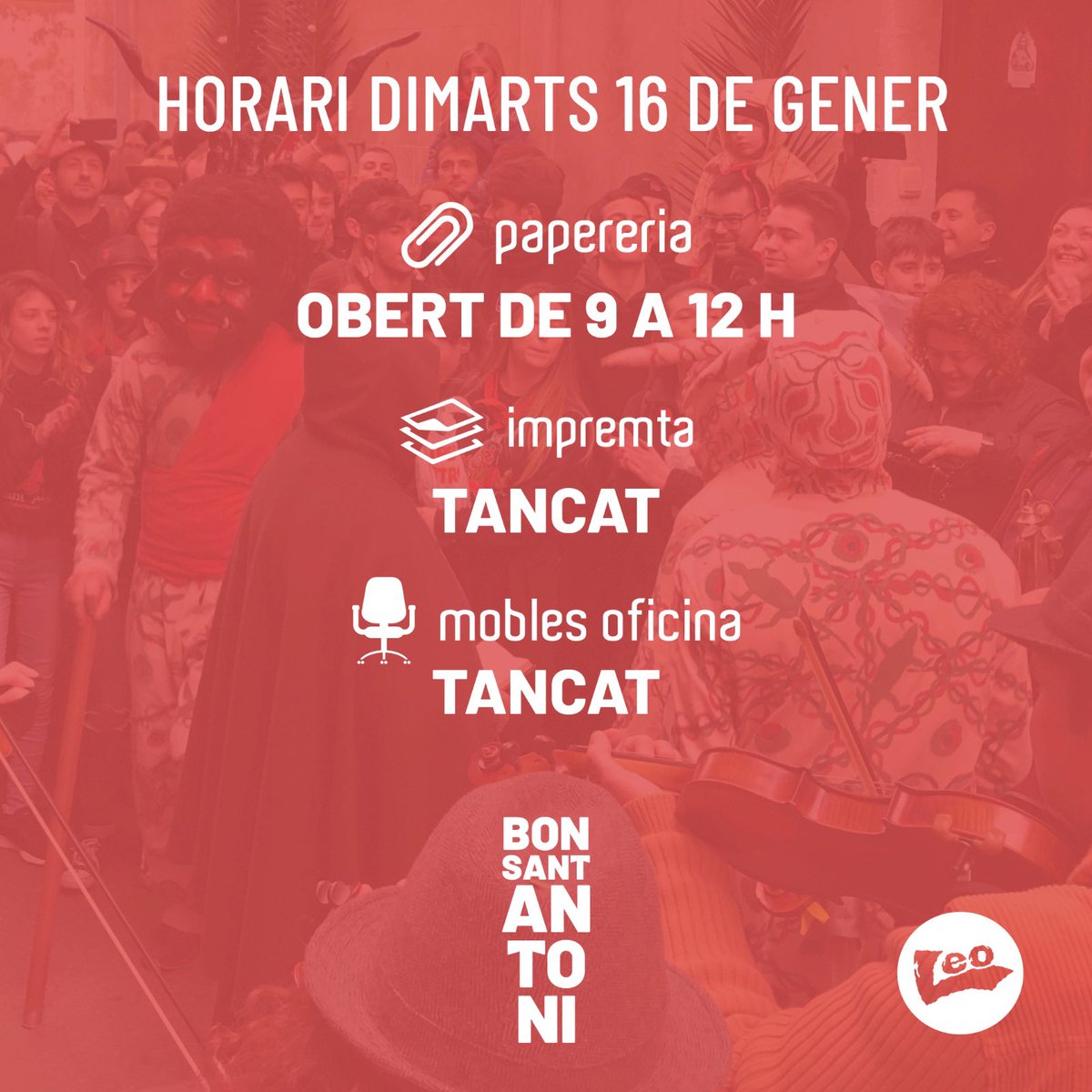 leo_manacor's tweet photo. Bon Sant Antoni! 👹

#leomanacor #comerçlocal #santantonimanacor https://t.co/Tdc1mPgmEx
