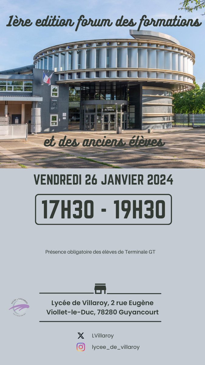 Lycée De Villaroy tweet media