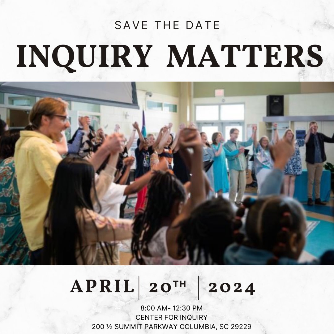 CEP_USC's tweet photo. Be sure to join us for the Inquiry Matters conference. https://t.co/UqTRRMb2a4 #partneringwithpurpose #cep #EducationPartnerships #SouthCarolinaEducation #InnovationInEducation https://t.co/5y3eENiZfA