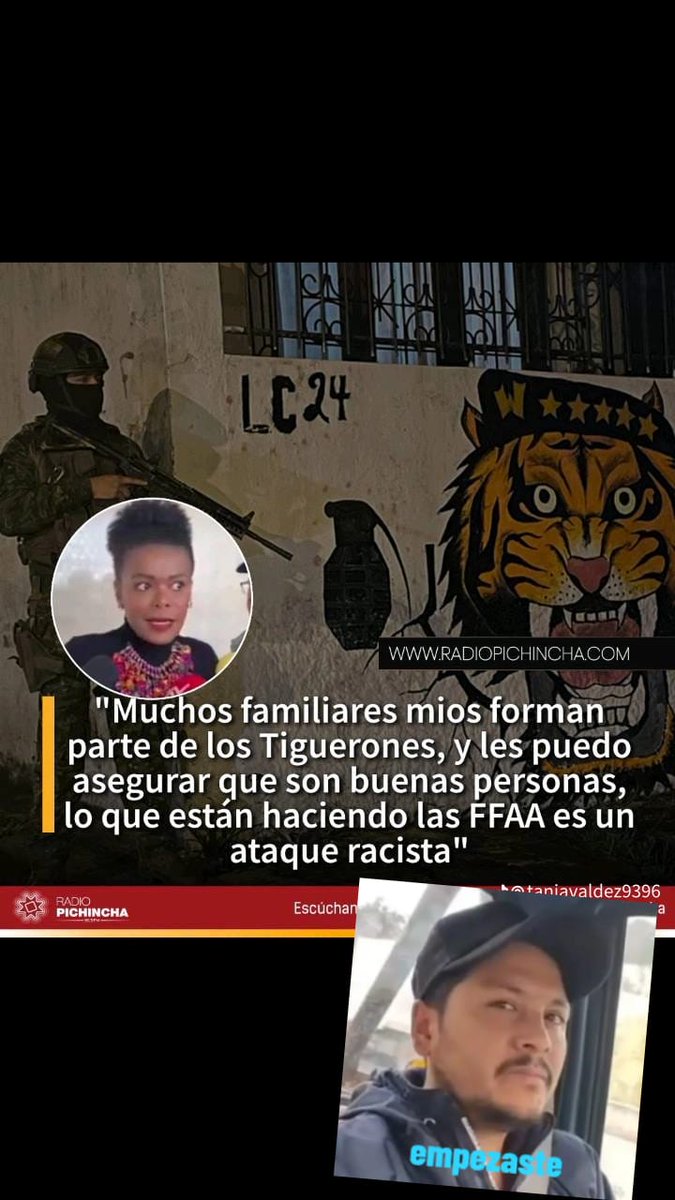 En la <a href="/AsambleaEcuador/">Asamblea Nacional</a> ya se va sabiendo que solo estaban los Latin King,  sino también Los Tiguerones parientes de <a href="/PaolaCabezasC/">Paola Cabezas Castillo</a> 
Con estos antecedente podemos entender cuáles son los protectores del Crimen Organizado