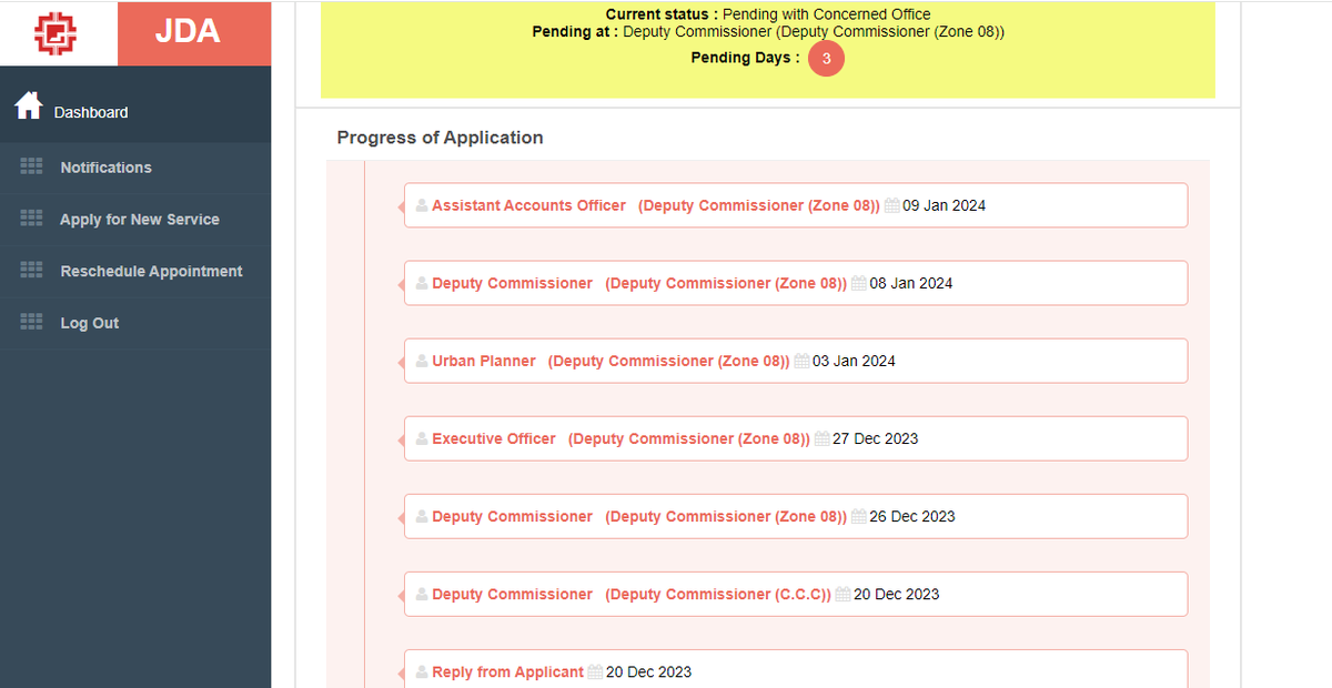 educlear's tweet photo. This is how general file rolls on from post to post in JDA online System. Suffering Since Sep 2023
Hope new government will do something to get a better system for the general public.
Till now system was just creating hurdles for general public works
@CMRajasthan @CMORajasthan01 https://t.co/PjmQTKpwn3