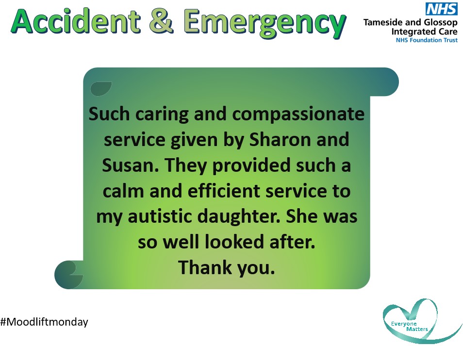 The Patient Experience Team (@tgicftptexp) on Twitter photo Good Morning All. Let's warm up your week with some amazing feedback received. It's #Moodliftmonday.
<a href="/SusieR1/">Sue💙</a> <a href="/tracycamps/">Tracy Campbell</a> <a href="/NicolaFirth6/">Nicola Firth</a> <a href="/GraceWall/">Grace Wall💙</a> @pat_exp_plus <a href="/ClaireSharples4/">Claire Sharples</a> <a href="/yin_yan1/">Anya🐝💛🖤</a> <a href="/Claired72502431/">Claire driver</a> <a href="/Dan90White/">Daniel White</a> <a href="/TGHpodiatry/">@tamesidepodiatry</a> <a href="/suewils61130926/">sue wilson nee Birtles</a> <a href="/46_tgh/">Ward 46 TGH</a> <a href="/chellethurman1/">Michelle Thurman</a> Good Morning All. Let's warm up your week with some amazing feedback received. It's #Moodliftmonday.
<a href="/SusieR1/">Sue💙</a> <a href="/tracycamps/">Tracy Campbell</a> <a href="/NicolaFirth6/">Nicola Firth</a> <a href="/GraceWall/">Grace Wall💙</a> @pat_exp_plus <a href="/ClaireSharples4/">Claire Sharples</a> <a href="/yin_yan1/">Anya🐝💛🖤</a> <a href="/Claired72502431/">Claire driver</a> <a href="/Dan90White/">Daniel White</a> <a href="/TGHpodiatry/">@tamesidepodiatry</a> <a href="/suewils61130926/">sue wilson nee Birtles</a> <a href="/46_tgh/">Ward 46 TGH</a> <a href="/chellethurman1/">Michelle Thurman</a>