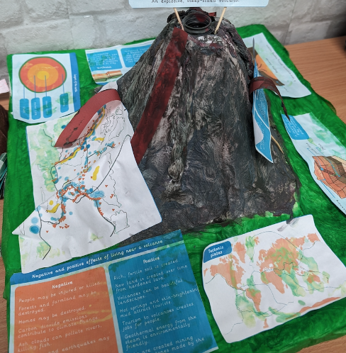 TreesBare's tweet photo. Year 3 completed some fantastic volcano projects over the Christmas holidays. Well done!! https://t.co/brLQwYaVT7