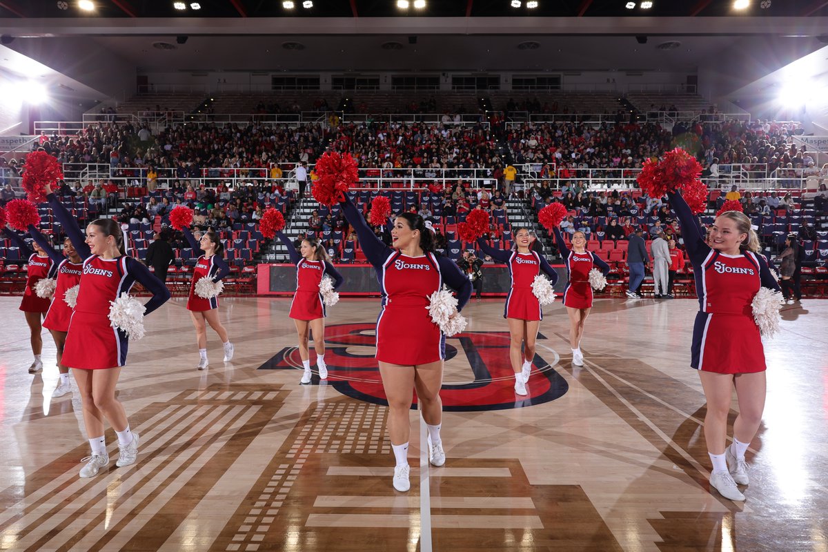Good luck to our <a href="/SJU_Dance/">St.John's Dance Team</a> and #SJUCheer teams as they compete in the Universal Dance Association and the Universal Cheer Association National Championships in Florida this weekend!👏📣
