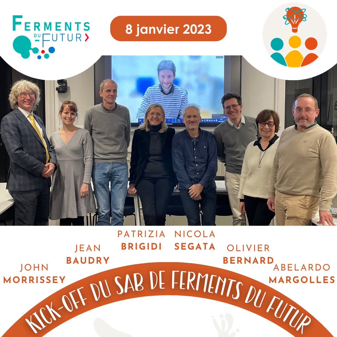 📢Last Monday was the kick-off #FermentsduFutur  Scientific Advisory Board (SAB) 
 
💡 This advisory board is composed of 6 french and european scientific experts supporting FdF in the next 3 years

🙌 We look forward to this collaboration !

🔗tinyurl.com/ufj5s3hu