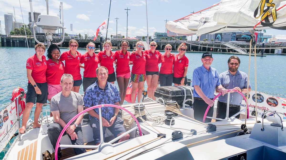 Colleagues in Auckland were treated to a tour aboard the @maidenfactor when it docked there during the @oceangloberace. As connectivity partner, we provide the all-female crew with voice, data & safety services as they sail the world campaigning for girls education.