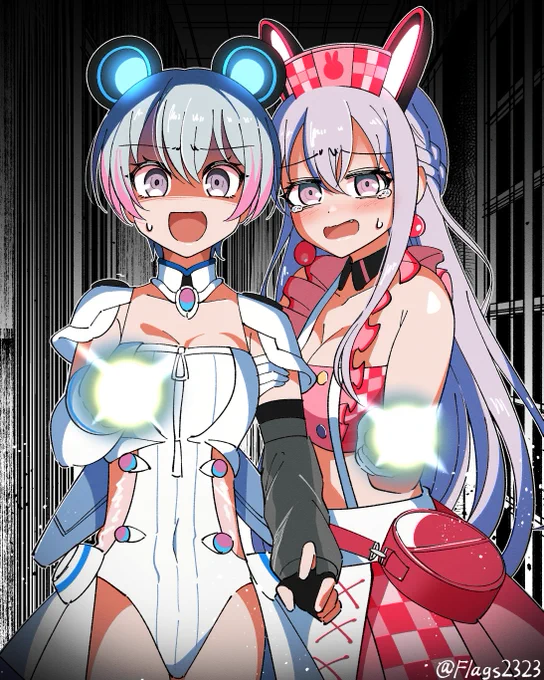 ホラゲ(ギター組) #ののちゃんあーと #りつみて #bandoriart
