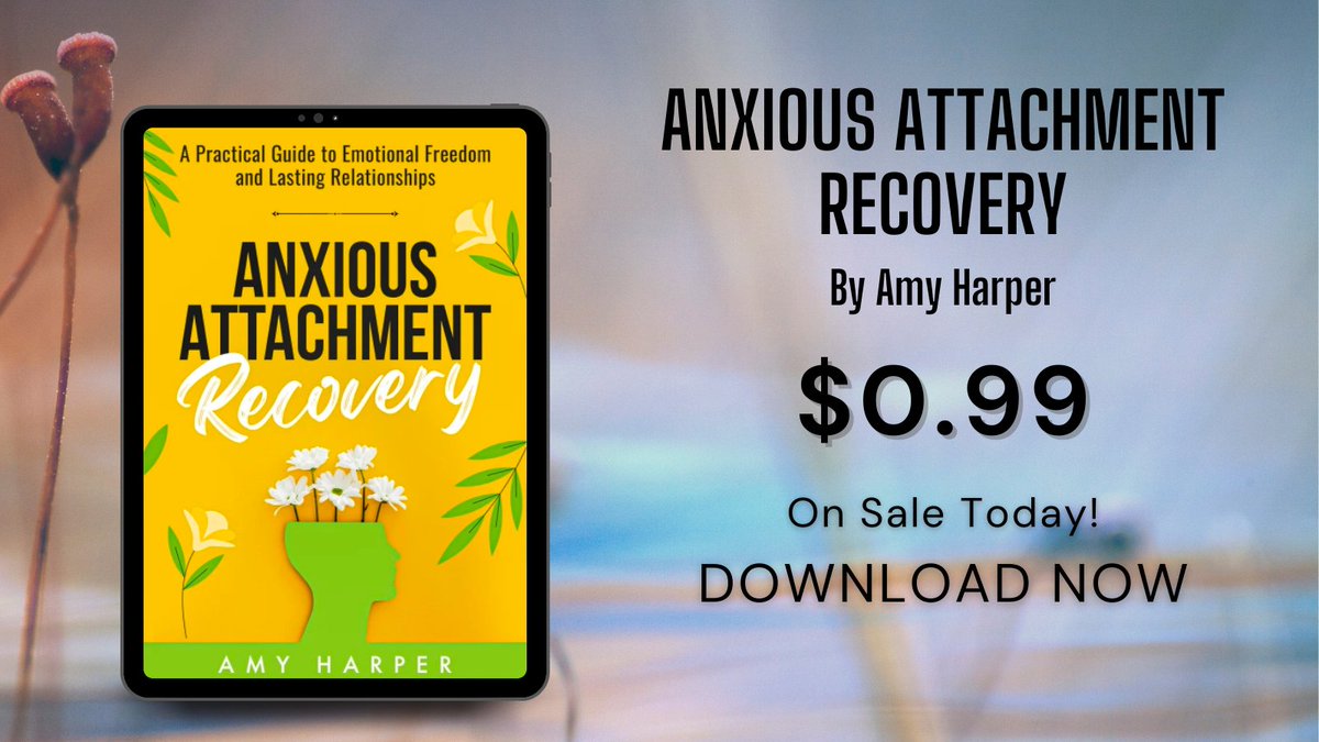 Whizbuzz's tweet photo. Just finished 'Anxious Attachment Recovery' by Amy Harper and it's a game-changer, folks! Learn how to transform your anxious attachment style and embrace self-love. https://t.co/j7OsOkJmoz #AnxiousAttachmentRecovery #AmyHarper #SelfHelp https://t.co/p9hdeneYhS