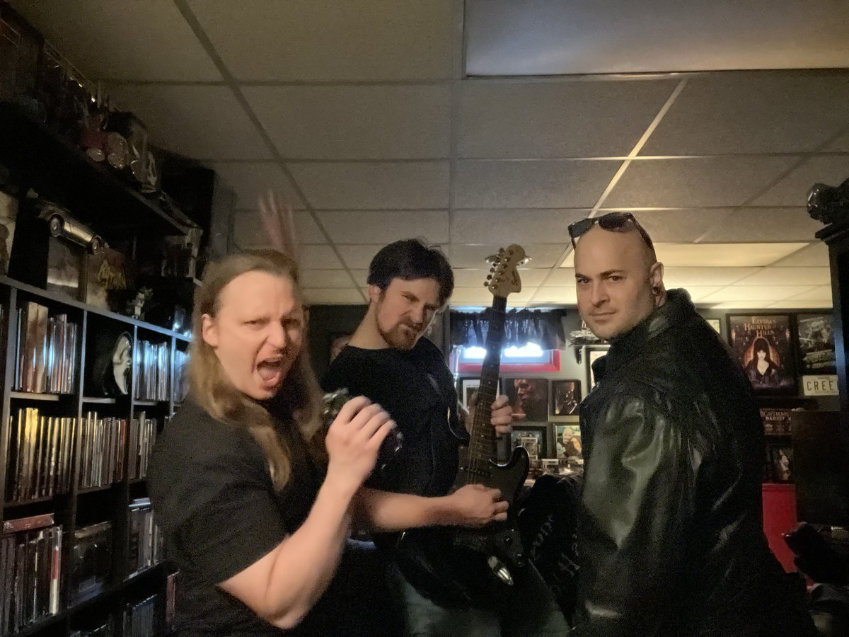 SanitariumProd's tweet photo. We have returned to the Mad House!  The doctors are in and we have two new episodes in the Loomis Room and some old tapes to review and release.  Here’s some vague pics of what we discussed. What could it be?!?!??  Stay crazy!
#podcast #80s #80smusic #wrestling https://t.co/BMyBcllAef