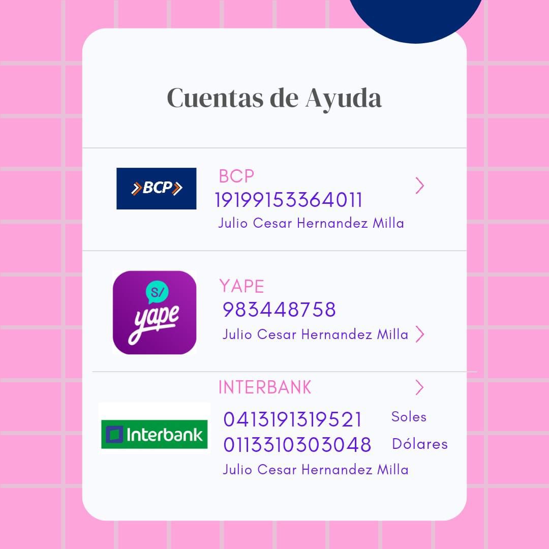 julianaoxenford's tweet photo. Facundo es un niño hermoso que ha sido diagnosticado con osteosarcoma. Sus papás necesitan ayuda para poder cubrir los gastos del tratamiento. Les ruego que me ayuden con sus RT y con cualquier aporte que puedan hacer a estas cuentas/Yape. Muchas gracias, de todo ❤️ https://t.co/uGJfsS4QJp