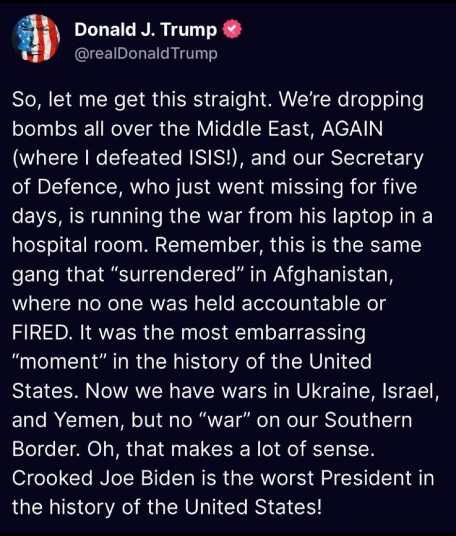 Do you think our military should be deployed to stop the invasion on our southern border instead of Ukraine, Israel and Yemen?

YES or NO? 👇