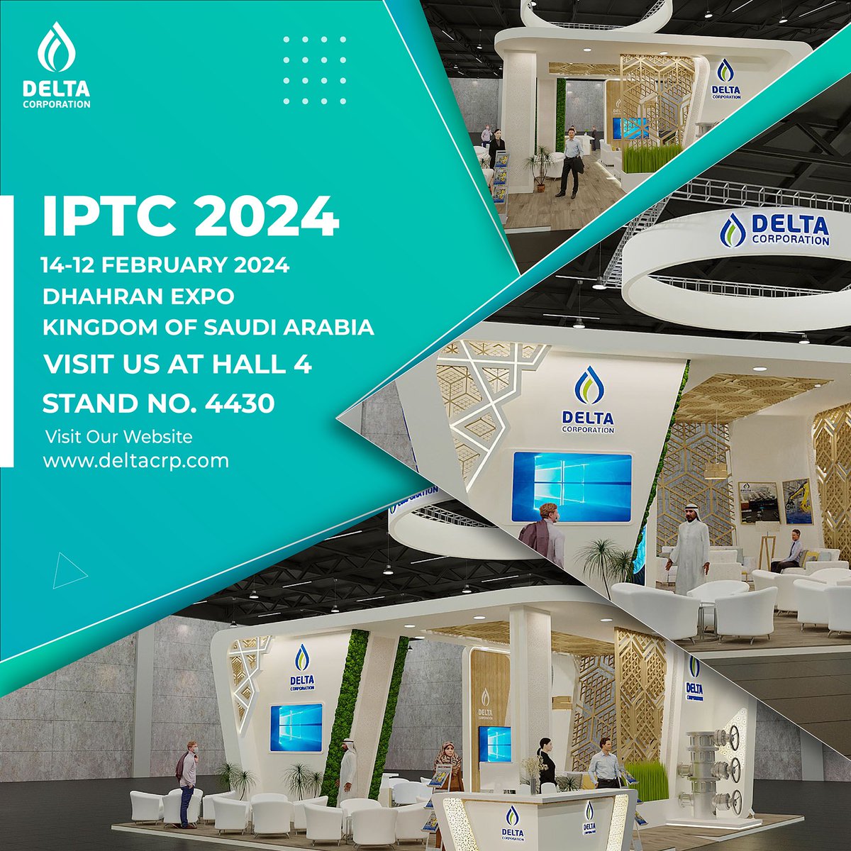 DeltaCrp's tweet image. Exciting news! 🌟 Only 1 month until IPTC 2024, and Delta Corporation is thrilled to be part of it! Join us in Hall 4 at Stand No. 4430 for an exclusive look at our latest innovations and groundbreaking solutions. Mark your calendars, it&apos;s an event you won&apos;t want to miss!  #IPTC