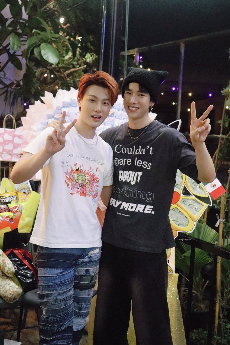 Siwapatn12's tweet image. แอคนี้ 🫶🏻 สิ่งนี้ที่สุดเลยครับบ ยัยพี่กันกับยัยน้องแฟรงค์ คนเก่งของเรา~ 🥹

#gunnapatn #frankthanatsaran #GN26THBD