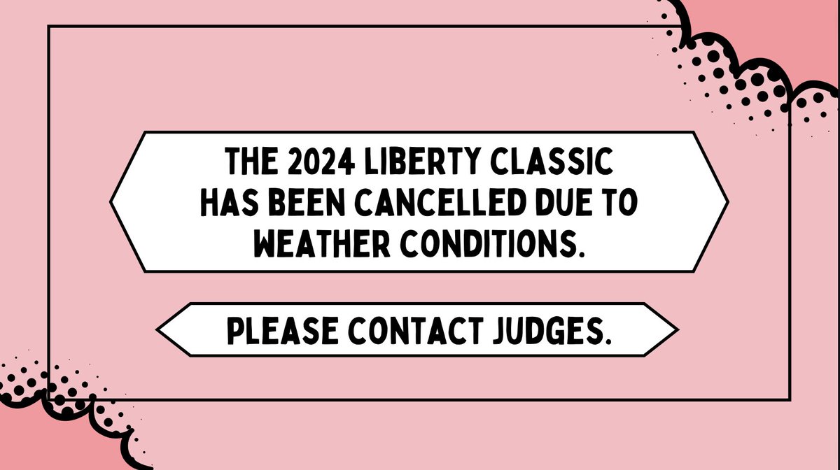 🚨 The 2024 Liberty Classic has been cancelled 🚨

Please let all judges know as soon as possible.

We would like to thank our students for working extra hard for this tournament against all odds. This tournament has meant a lot to everyone. 💛💙

<a href="/LNHSNFL/">Liberty North NFL</a> | @LNHSIEs