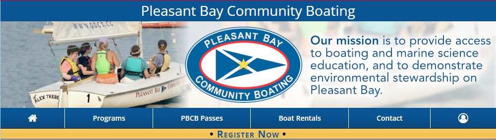 myrecdept's tweet photo. https://t.co/dQPMBvzmst is proudly simplifying recreation management for our newest department in Harwich, MA!
https://t.co/l58RV4fCmW
Welcome Pleasant Bay Community Boating!
#RecreationSoftware
#GetMyRecForYourRec
#MyRecSoftware https://t.co/MRnZsFdaxJ