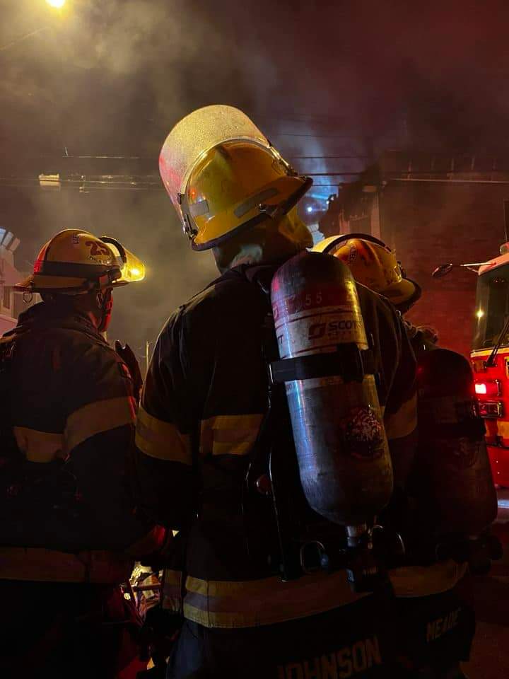 PhillyFireDept's tweet photo. Our hearts are with our neighbors in North Philly after a tough morning. Please keep them, and the PFD members who responded, in your thoughts. ❤️ https://t.co/crBenaSfQS