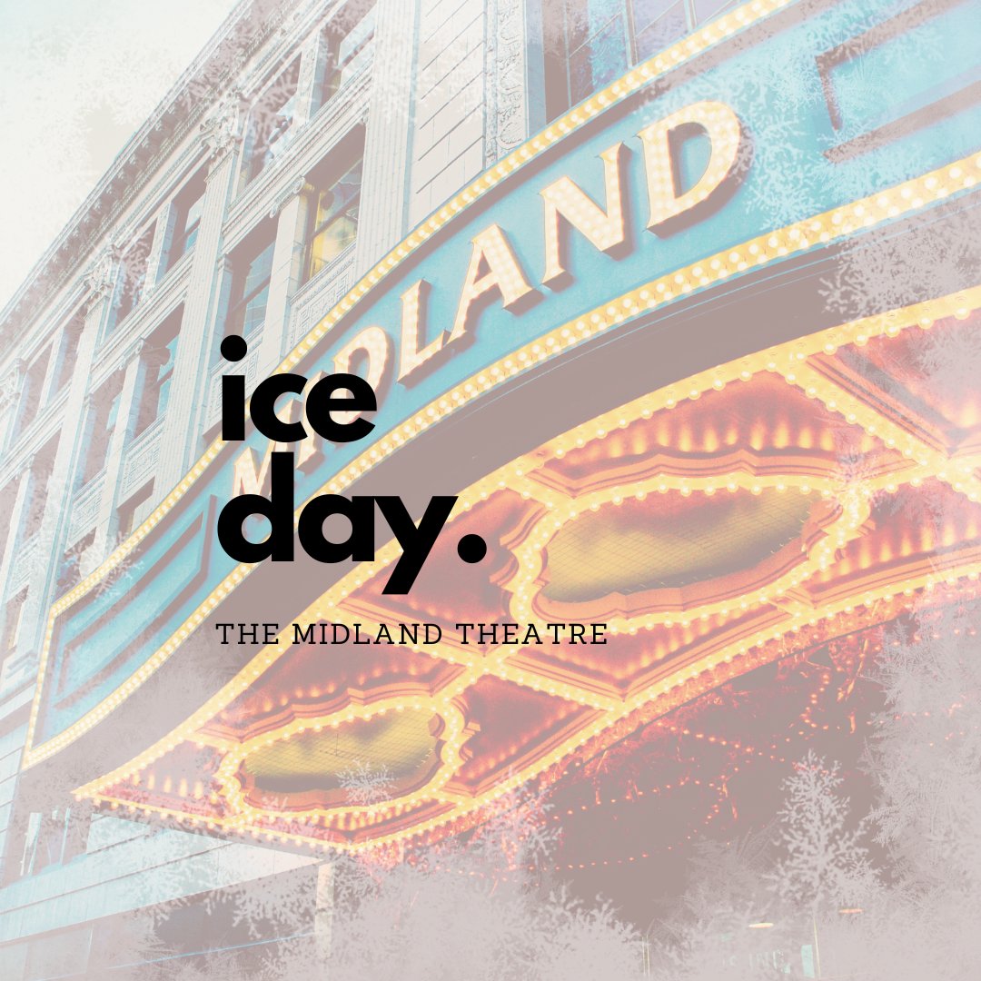 themidland's tweet photo. Due to inclement weather, our Box Office is ❄️CLOSED❄️  today.

As always, you can purchase tickets 24/7 at https://t.co/WwHbhRVlaM. Stay safe and stay warm KC! https://t.co/sY1Hof7dEH