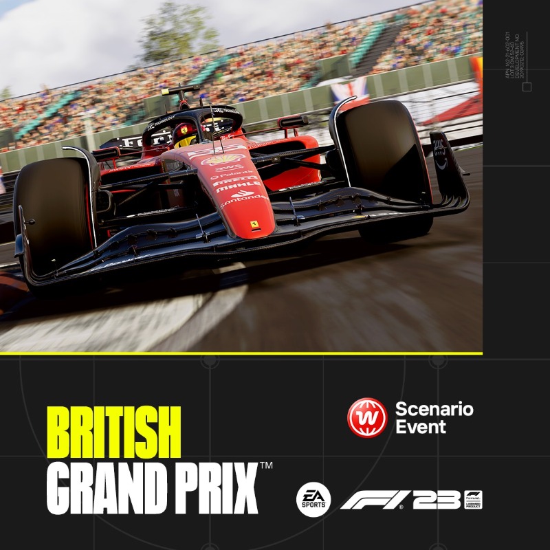 EASPORTSF1's tweet photo. We're giving you another chance to unlock some @ScuderiaFerrari rewards in #F123 🔓

Take on the featured #ProChallenge, Scenario, and Replay events for a chance to pick up a pair of @Charles_Leclerc @Carlossainz55's helmets in-game 🔴🟡

▶ F1 World > Play > Solo &amp; Multiplayer https://t.co/Dbd9TX0VeD