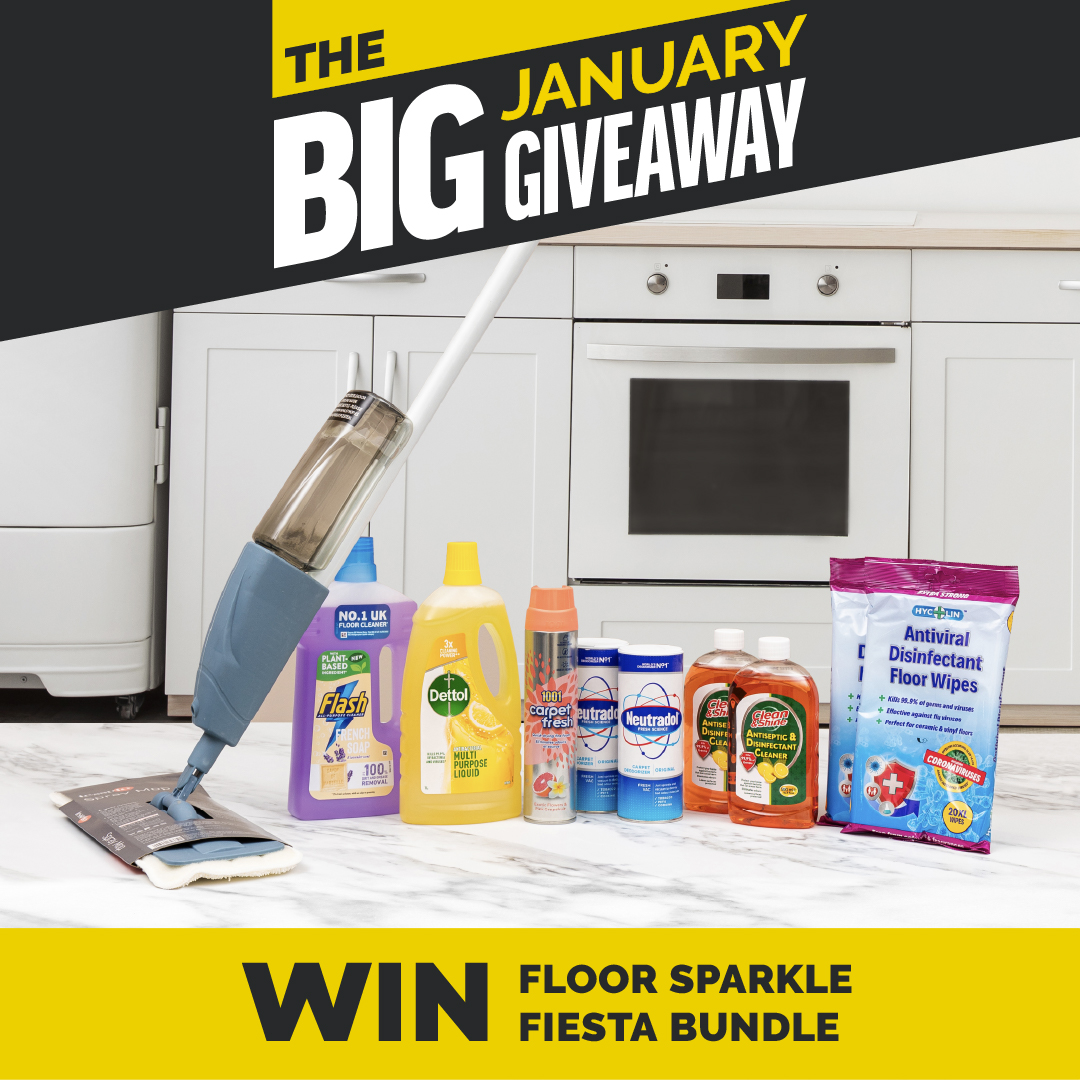 ****** 𝗪𝗜𝗡 ******
Here is the first of our Big January Giveaways…🥳🥳 Win this carefully curated “𝐅𝐥𝐨𝐨𝐫 𝐒𝐩𝐚𝐫𝐤𝐥𝐞 𝐅𝐢𝐞𝐬𝐭𝐚” bundle to make your home sparkle. ✨✨
To win, make sure you like👍, follow us, retweet and comment your current floor care routine.