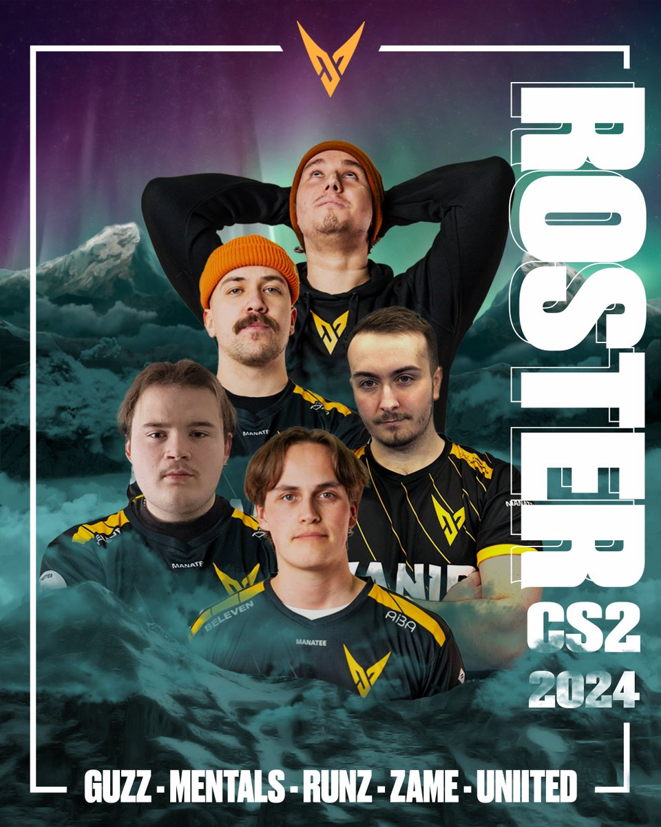 Hvilken bedre måte å starte helgen på enn med et pang og roster announcement for 1. div CS i <a href="/ggligaen/">Good Game-ligaen</a> ?!💣

Si hei til gjengen vår 🧡
(og gi dem en follow) 👇

<a href="/GuzZ_cs/">GuzZ</a> (Guzzern)
<a href="/mentals_/">mentals</a> (insane in the brain)
<a href="/runzcs/">runz</a> (kjekkasen👨)
<a href="/ZameShit/">zame</a> (Same shit)
<a href="/Uniited2/">Uniited</a> (klovn1)