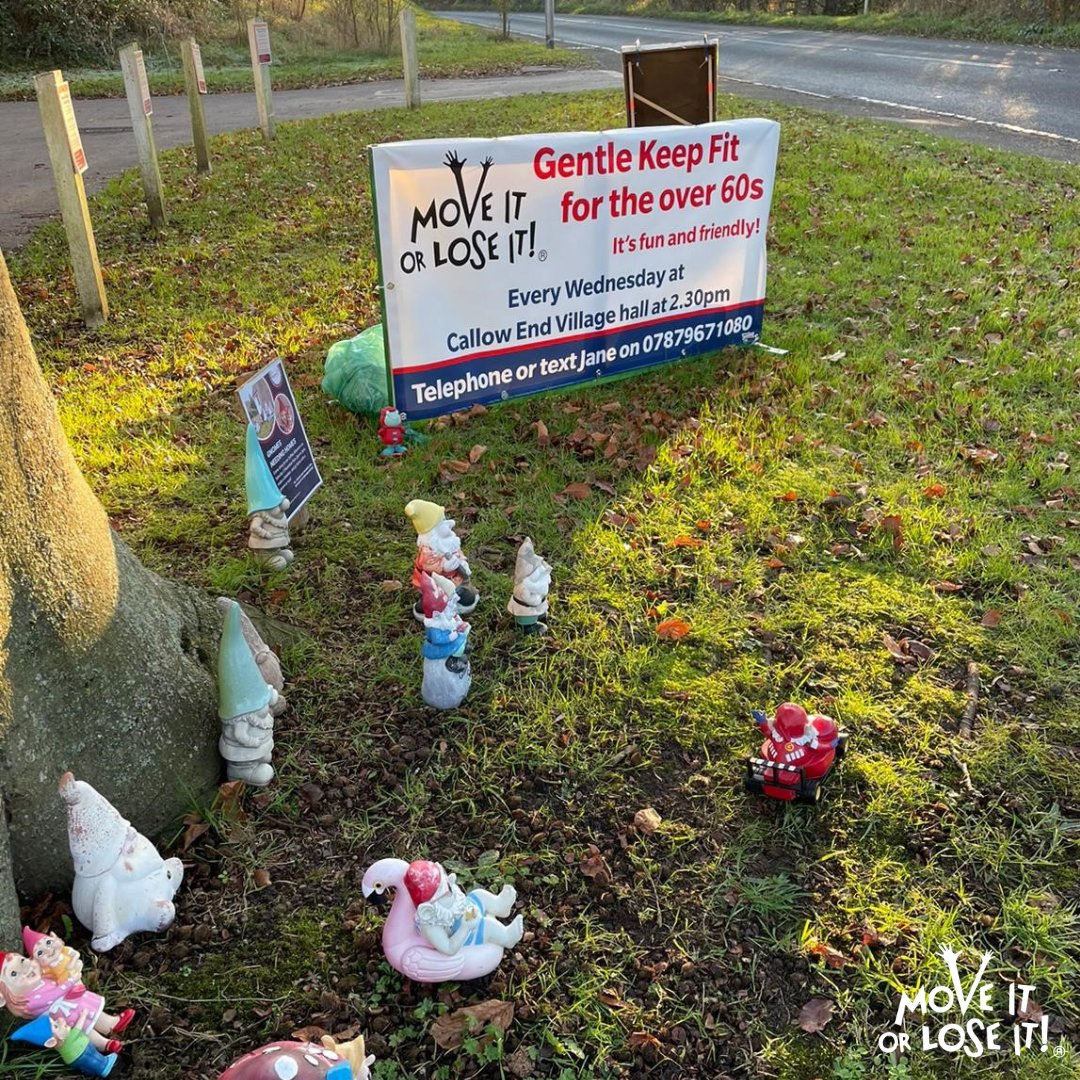 moveitorloseit1's tweet photo. Gnome-matter what you do this year, look after your ‘elf’ and become more ‘sprite-ly’ with #MoveitorLoseit. 😊
Advert spotted in Worcester.
#ActiveAgeing #Moveitorloseitclass #HappyAgeing https://t.co/FDIlaTTuA6