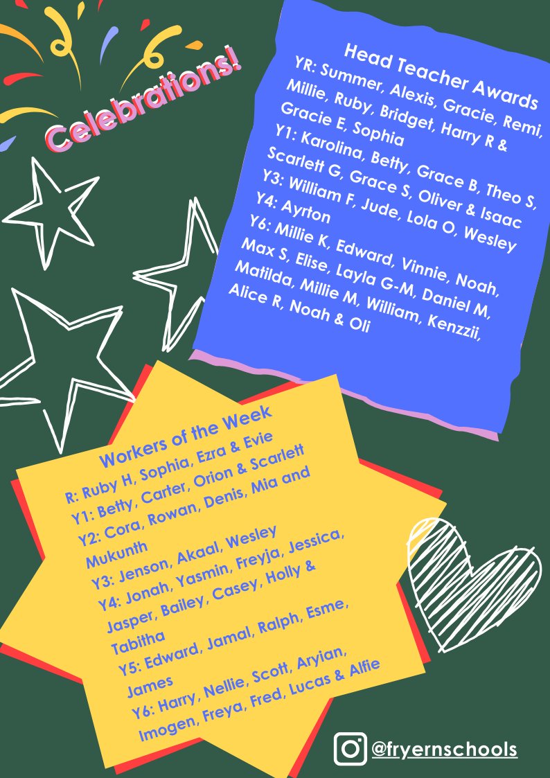 fryernschool's tweet photo. It's the newsletter for the 12th Jan!! https://t.co/BWl6kmkd5R