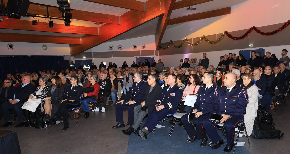 📸Retour en images sur la Cérémonie des voeux aux Pradétans qui s'est tenue hier à l'Espace des Arts.