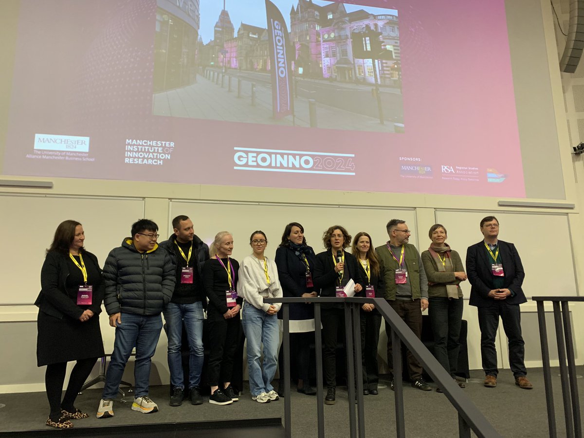 That’s a wrap for @geoinno2024. Amazing team, amazing city, amazing conference. The pleasure and the privilege was ours.