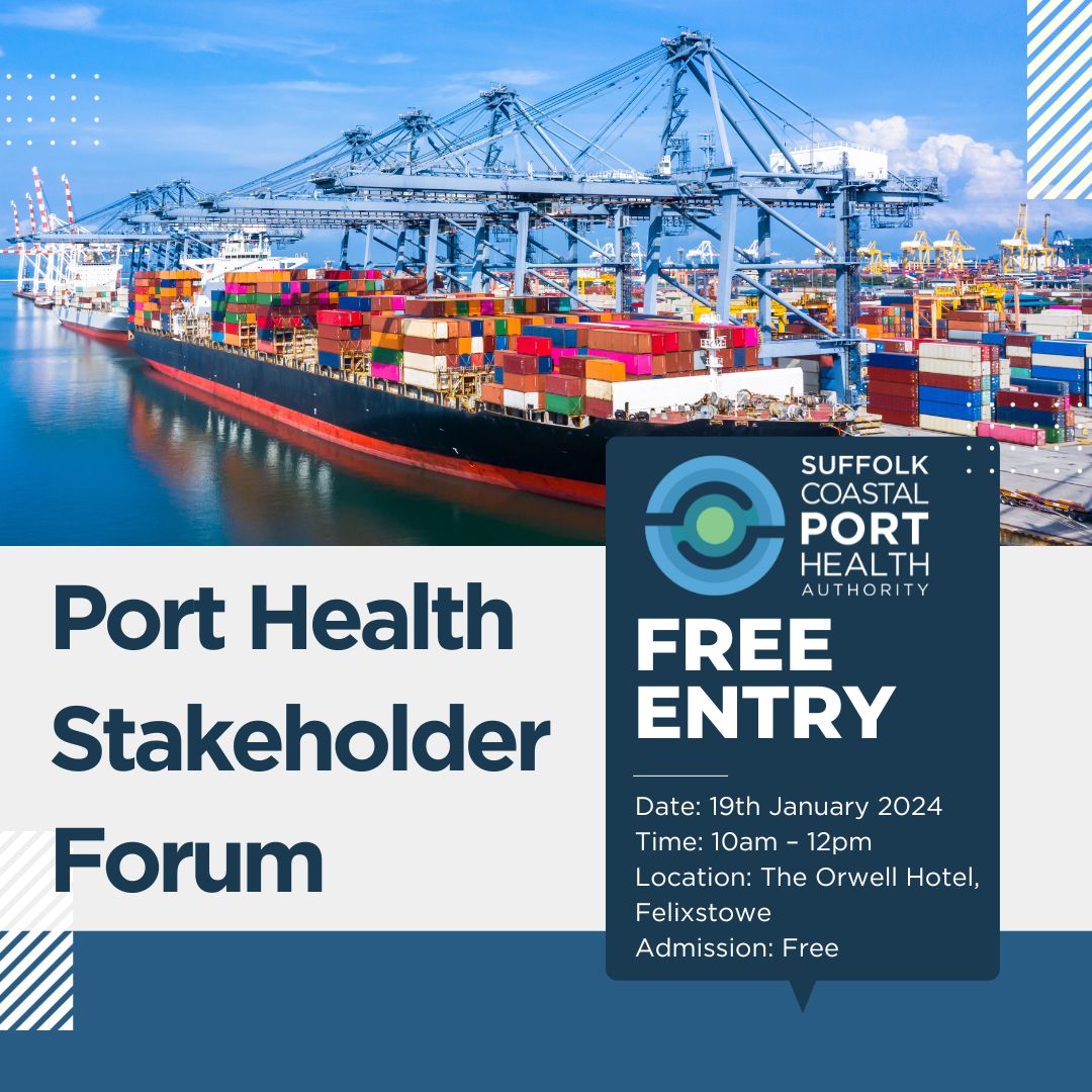 Suffolk Coastal Port Health Authority tweet media