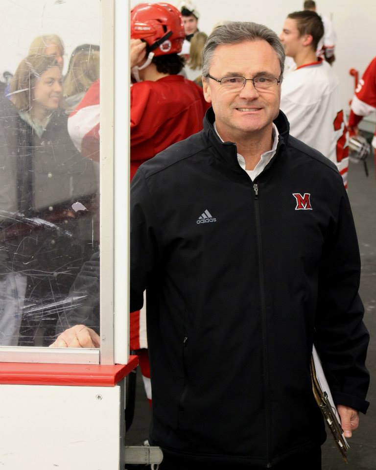 gogginicecenter's tweet photo. With a heavy heart Goggin Ice Center would like to celebrate the life of Mike Norton: Miami University Hockey alum, coach, and mentor. Mike impacted many lives through hockey and his positive and uplifting personality. https://t.co/URUand6Tfy