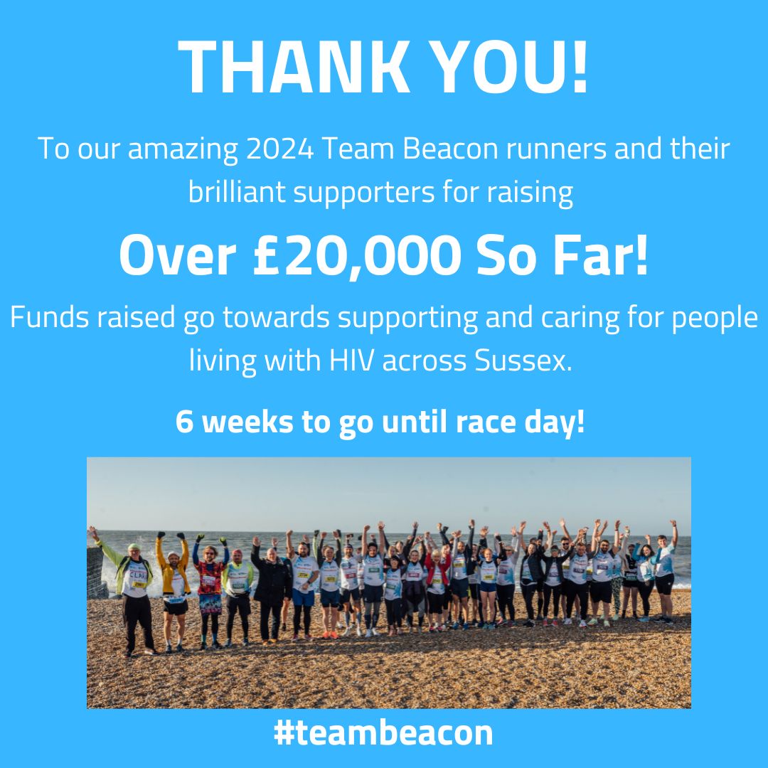 #TeamBeacon #brightonhalfmarathon
