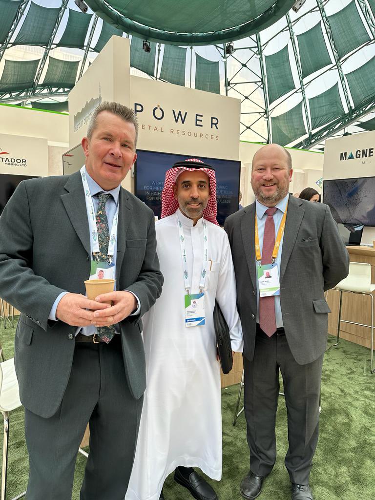 PowerMetRes's tweet image. This week’s @FutureMineral Forum provided @PowerMetRes with the opportunity to connect with investors, and business leaders across the mineral and metal value chain. We were also delighted to have 1-2-1 meetings with key influencers from the region and met several licence holding…