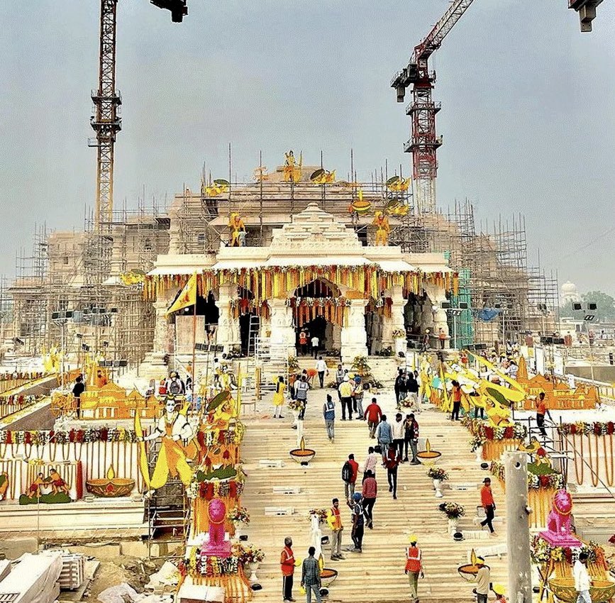 And the countdown has started..#RamJanmbhoomi #RamMandirAyodhya