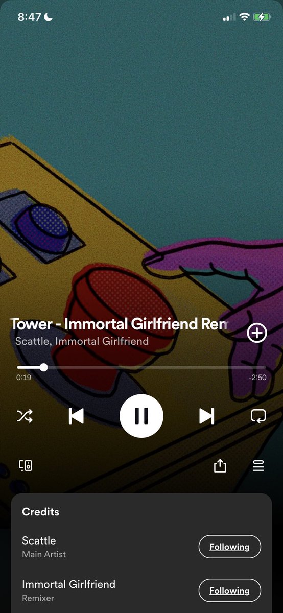 Check out our remix of Scattle’s song “Ivory Tower” on streaming platforms now ⚡️⚡️⚡️