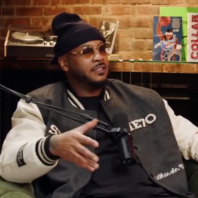 LegionHoops's tweet image. Carmelo Anthony on RJ Barrett: 

“He's just a bland player bro. That's not a shot. That's not disrespect… It's just like, he's good, he get it done sometimes, but he's not an exciting player. You don't know if he got 4 or 26.”

(via @7PMinBrooklyn)