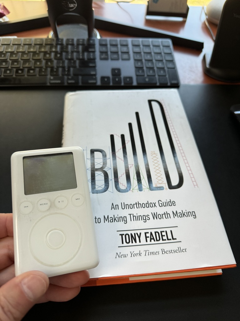tjpomian's tweet photo. If you are looking to jump-start your 2024, I highly recommend reading Build https://t.co/P6XvQP9sCp by @tfadell . A life's work of lessons that are fitting for every person at every level, no matter where they are in their career or journey! Thank you for sharing Tony! https://t.co/WMlCfUqi0q
