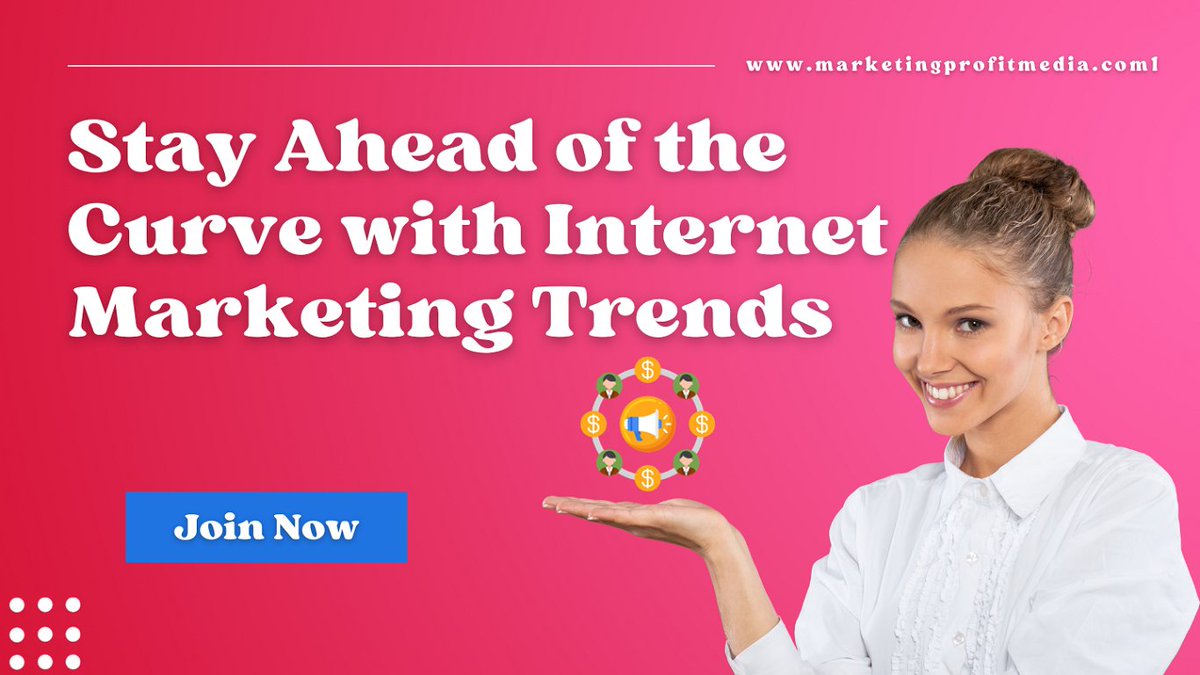 Stay Ahead of the Curve with Internet Marketing Trends
marketingprofitmedia.com/ahead-curve-ma…
#MarketingTrends #DigitalSuccess #InternetMarketing #SEOStrategies #InnovativeContent #VideoMarketing #AIinDigital #InfluencerCollab #OnlineVisibility #FutureOfMarketing