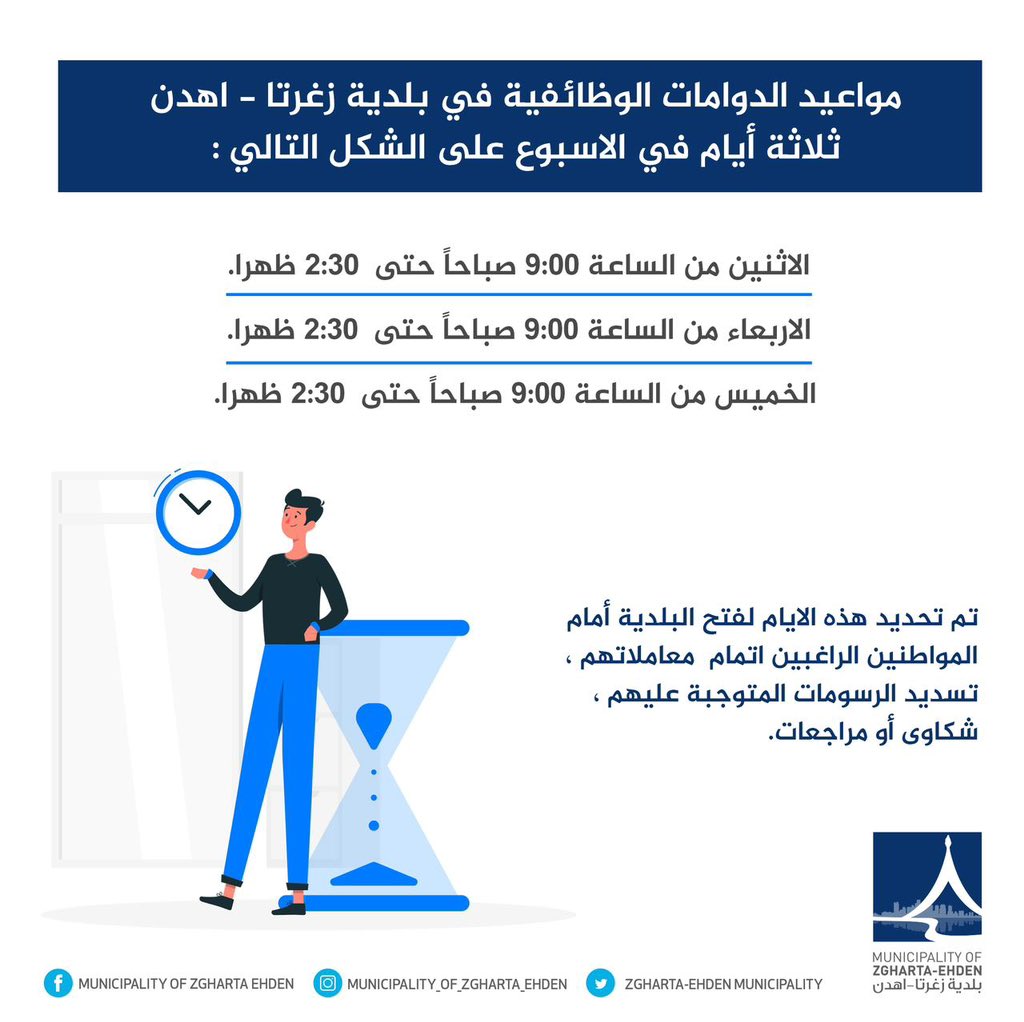 Zgharta-Ehden Municipality tweet media