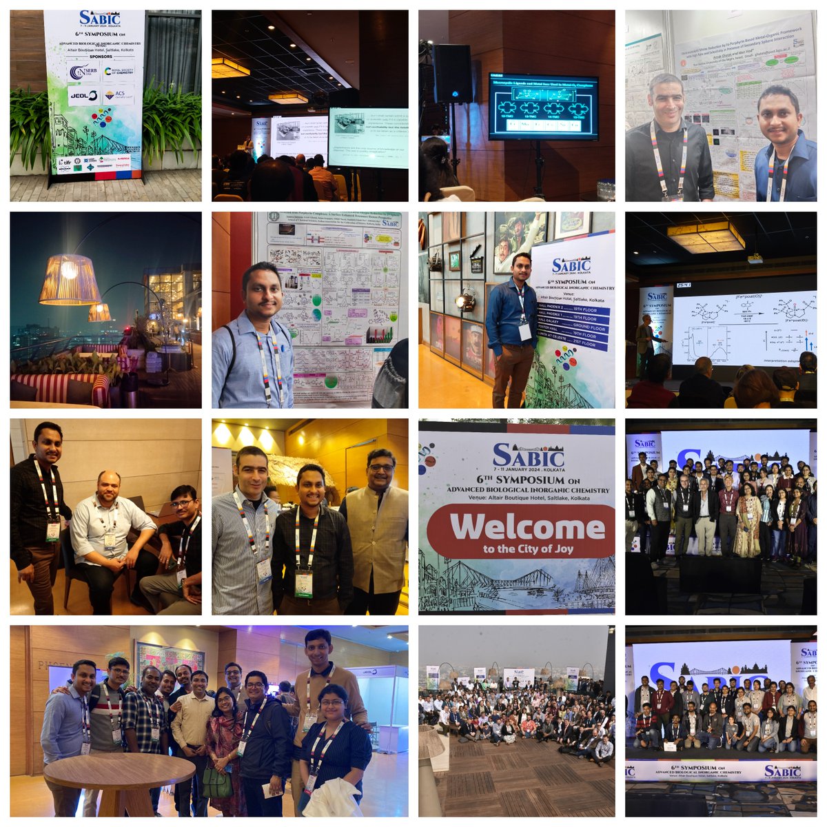 #sabic2024 was a remarkable conference indeed. It was really overwhelming to interact with such renowned scientists all over the world, as well as felt honored to present my work in front of such distinguished bio-inorganic community. It is a reunion for #somadlab family as well.