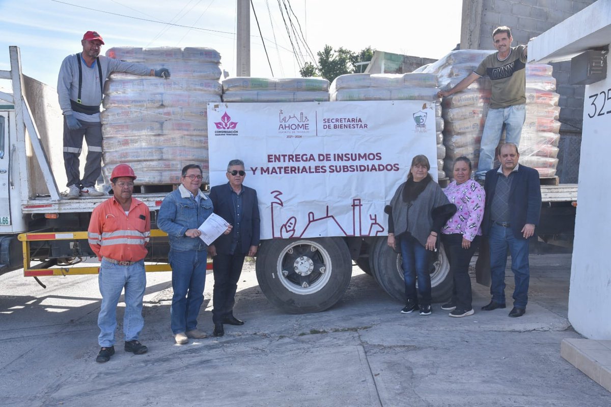 Los Mochis, Sinaloa.- El Ayuntamiento de Ahome recibió un cargamento de 18 toneladas de cemento y mortero subsidiado de parte de la Fundación Mariana Trinitaria para apoyo a las familias e instituciones ahomenses con necesidades de mejoramiento de

comunicanoticias.com.mx/ayuntamiento-d…